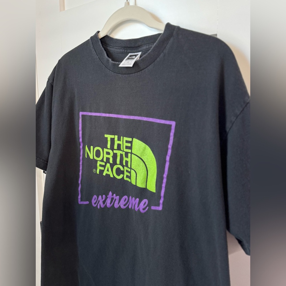 Rare The North Face Extreme Black Tee size large